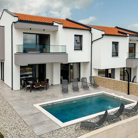 Beautiful - Two Pools, Panoramic Sea View, Sandy - By Traveler Tourist Agency Krk - Id 2689 Villa