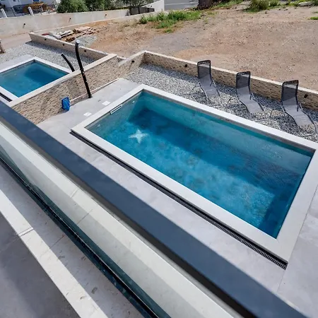Beautiful - Two Pools, Panoramic Sea View, Sandy - By Traveler Tourist Agency Krk - Id 2689 Villa *