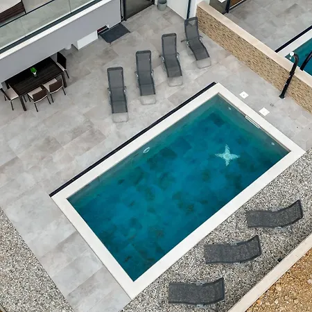 Beautiful - Two Pools, Panoramic Sea View, Sandy - By Traveler Tourist Agency Krk - Id 2689 Villa *