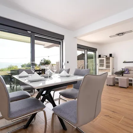 Beautiful - Two Pools, Panoramic Sea View, Sandy - By Traveler Tourist Agency Krk - Id 2689 * Risika