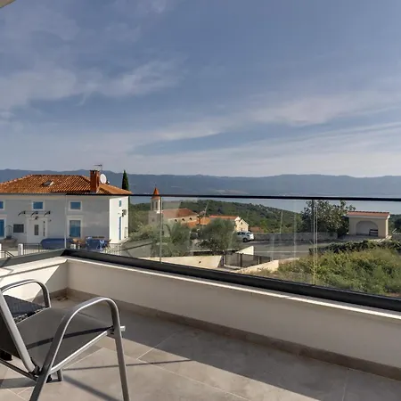 Beautiful - Two Pools, Panoramic Sea View, Sandy - By Traveler Tourist Agency Krk - Id 2689 *